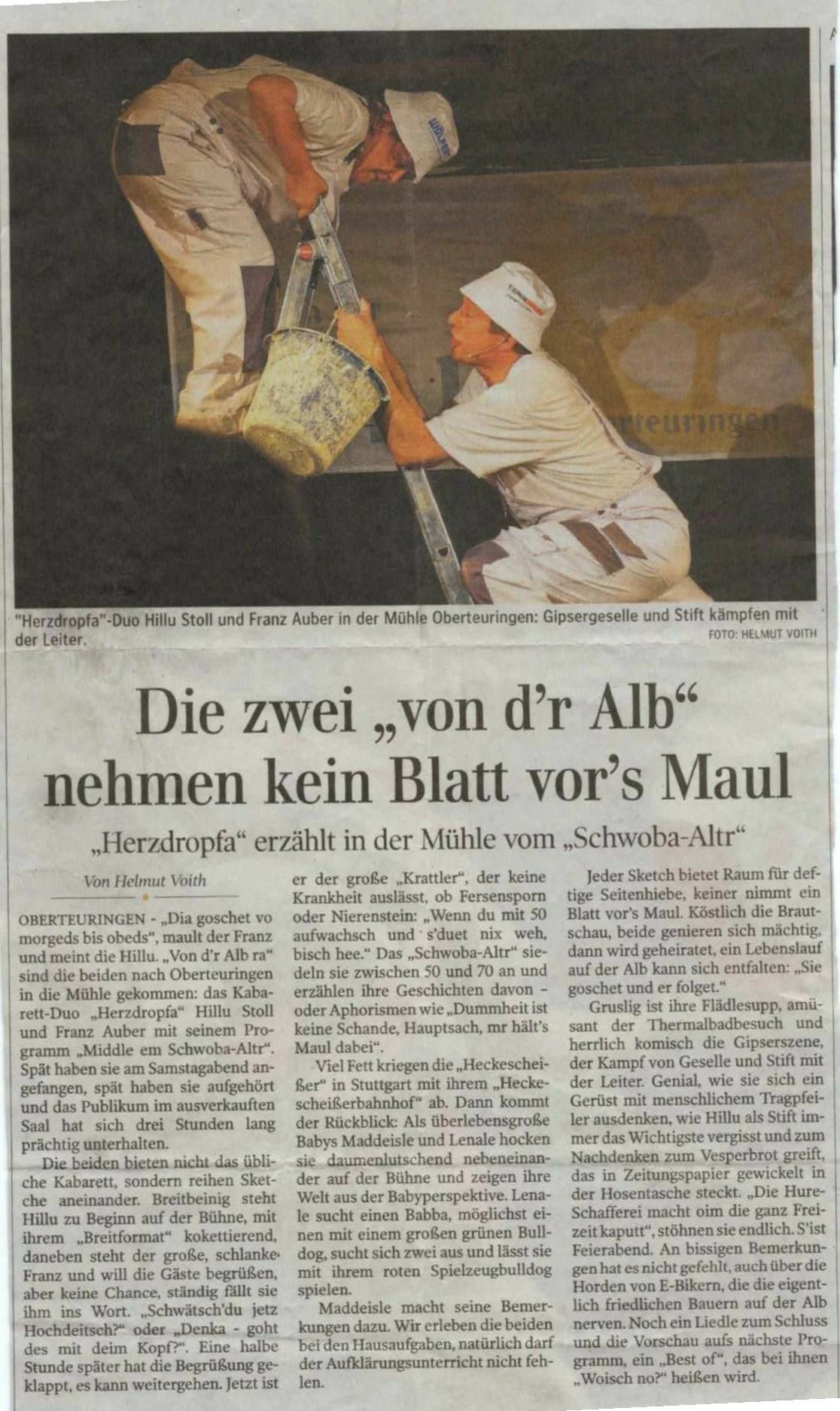 Auftritt Mühle in Oberteuringen, 07.06.2014